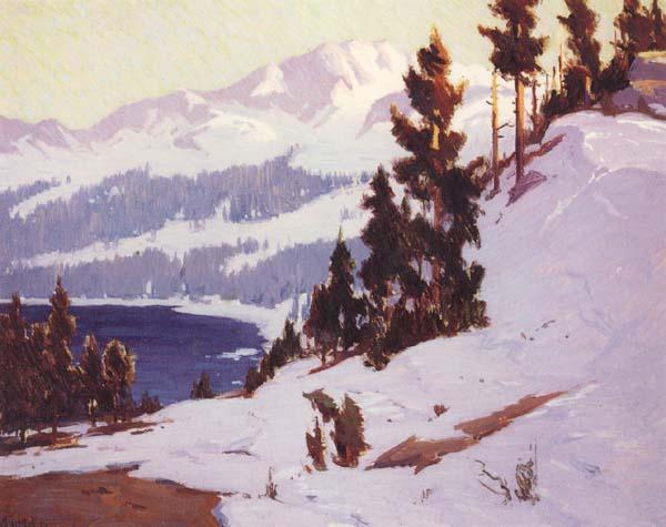 Elmer Wachtel Convict Lake,n.d. oil painting picture